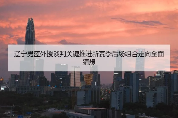 辽宁男篮外援谈判关键推进新赛季后场组合走向全面猜想